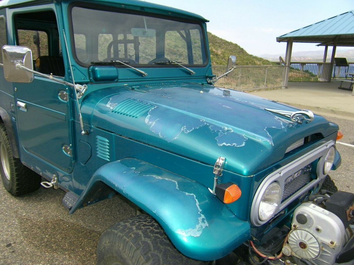 1976 Green Toyota Land Cruiser FJ40