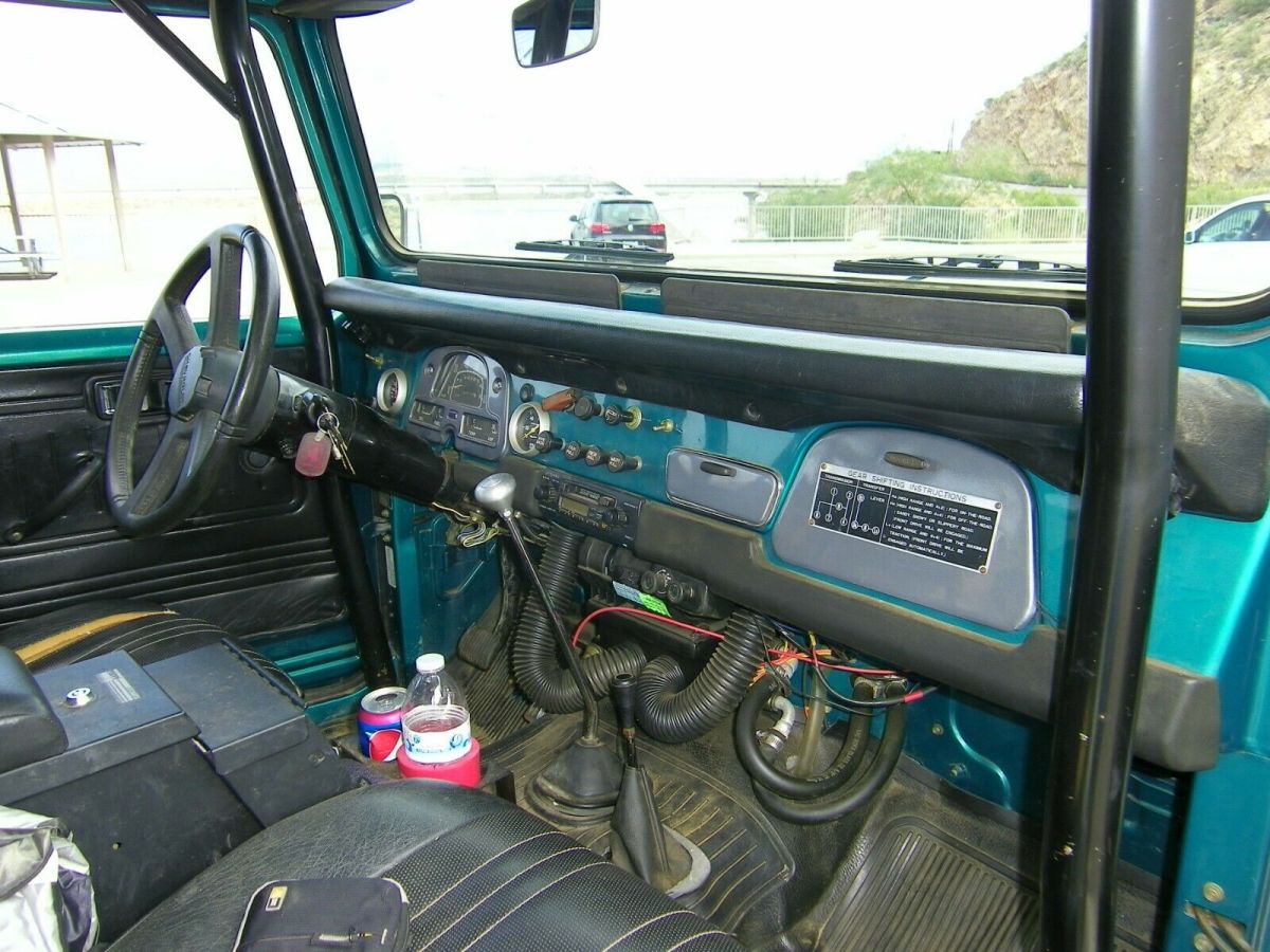 1976 Green Toyota Land Cruiser FJ40