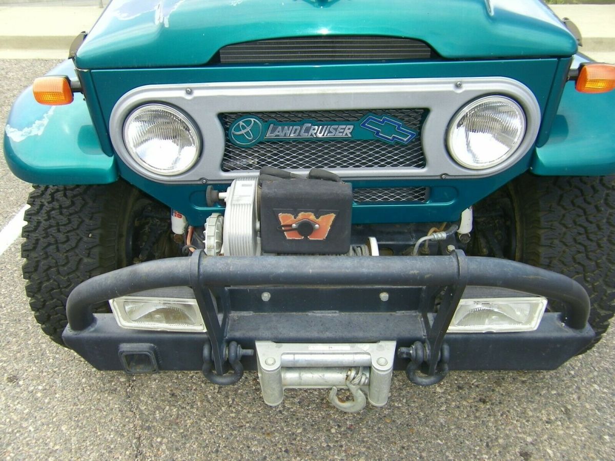 1976 Green Toyota Land Cruiser FJ40