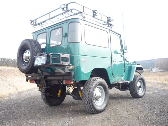 1976 Green Toyota Land Cruiser Convertible