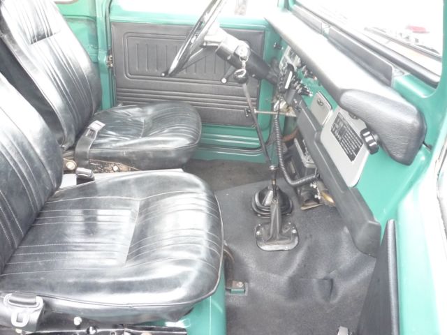 1976 Green Toyota Land Cruiser Convertible