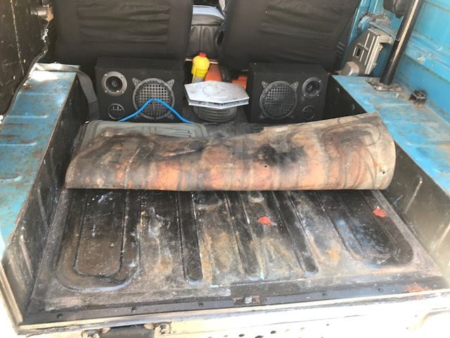 1976 Blue Toyota Land Cruiser