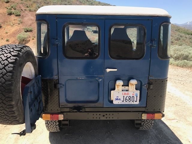 1976 Blue Toyota Land Cruiser