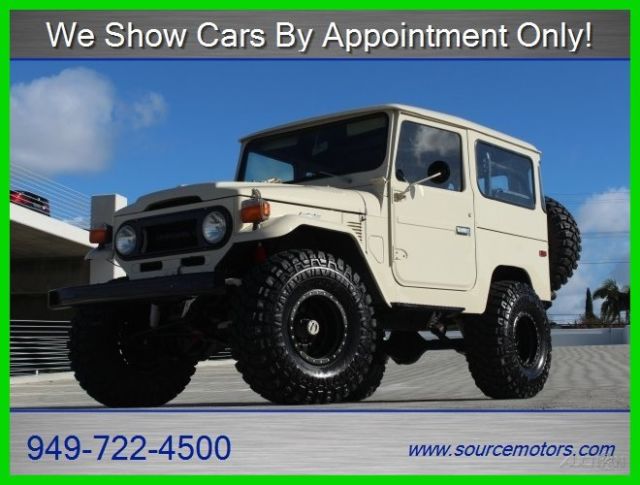 1976 Tan Toyota Land Cruiser