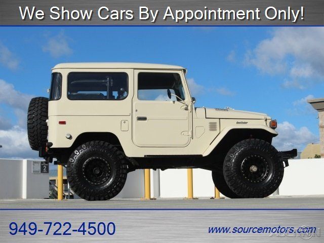 1976 Tan Toyota Land Cruiser