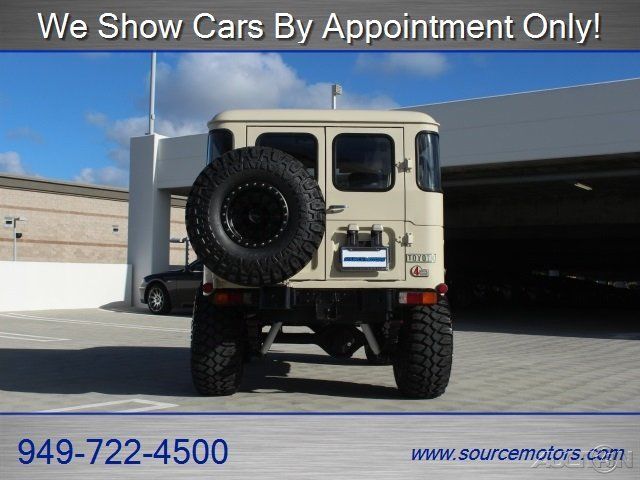 1976 Tan Toyota Land Cruiser