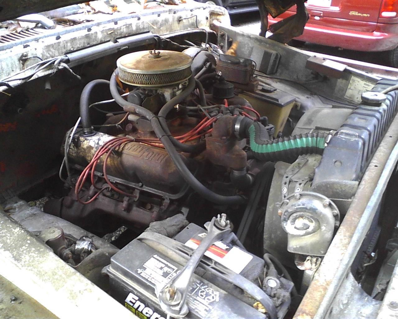 1976 Orange/White Ford F-350 Box Truck