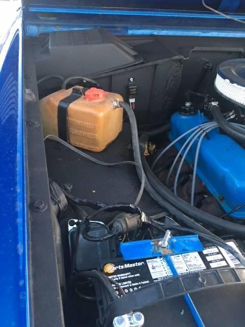 1976 Blue Ford Bronco --