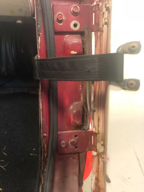 1976 Red Ford Bronco SUV