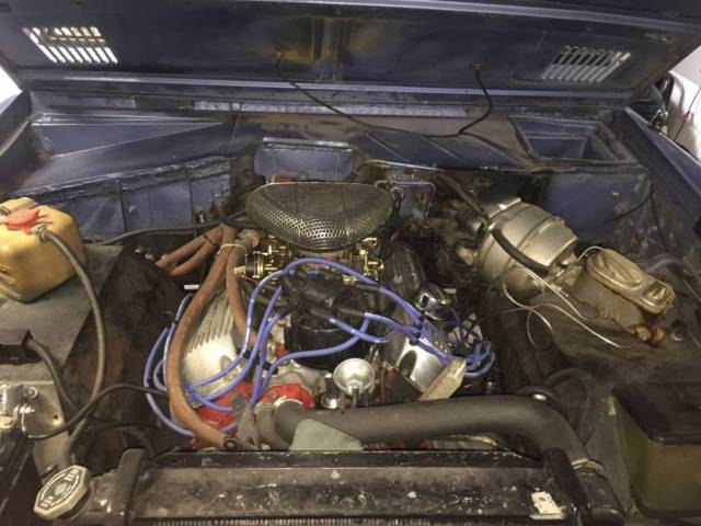 1976 Blue Ford Bronco Convertible