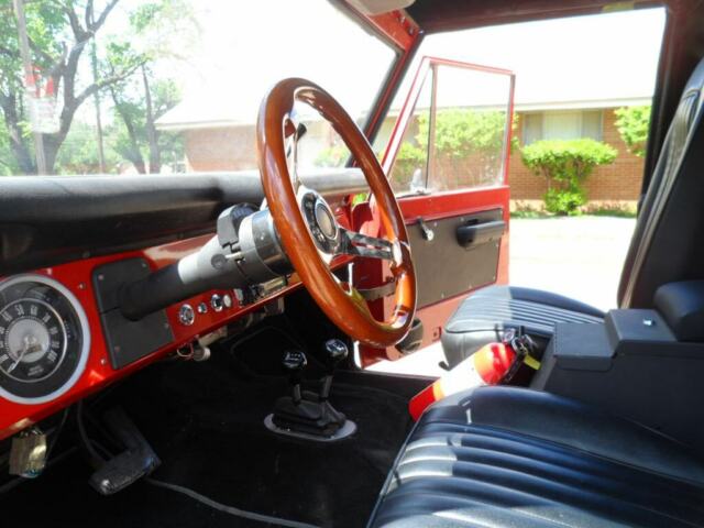 1976 Blue Ford Bronco Convertible