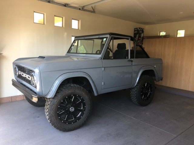 1976 Gray Ford Bronco