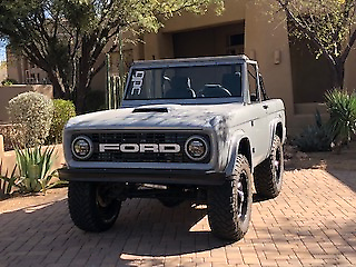 1976 Gray Ford Bronco