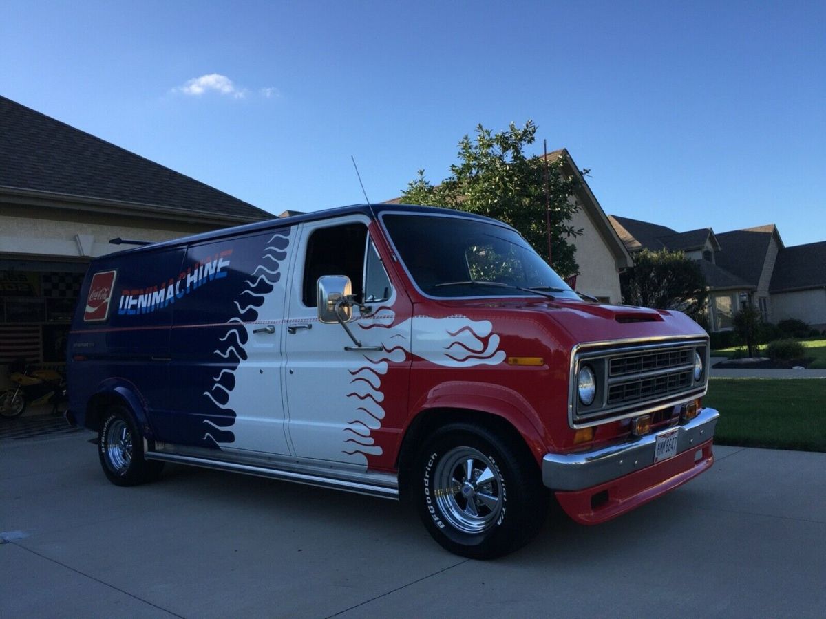 1976 Ford E-150 Van Denim Machine for sale: photos, technical ...