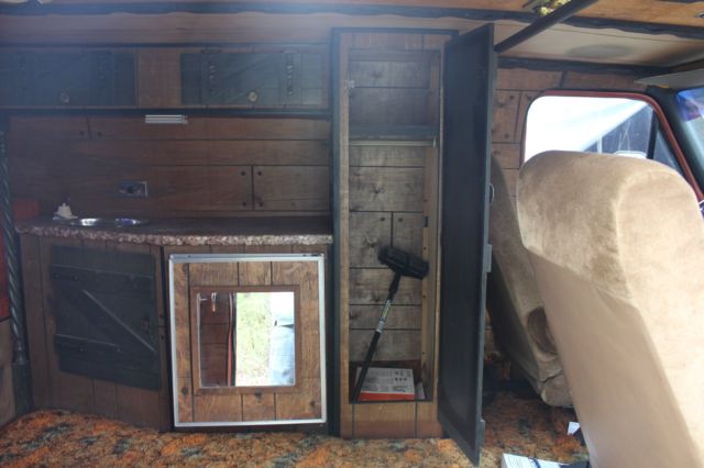 1976 Brown Ford E-Series Van Van Camper