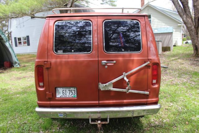 1976 Brown Ford E-Series Van Van Camper