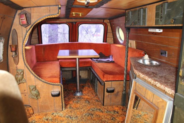 1976 Brown Ford E-Series Van Van Camper