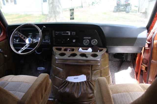 1976 Brown Ford E-Series Van Van Camper