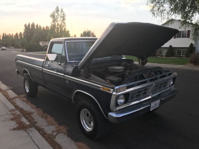 1976 Blue Ford F-150