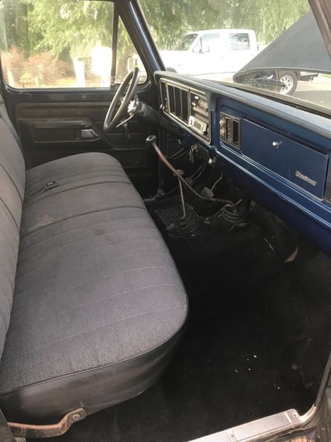 1976 Blue Ford F-150