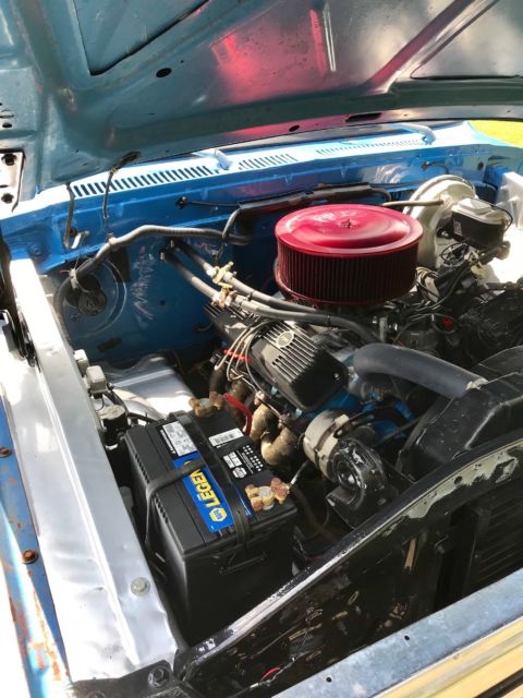 1976 Blue Ford F-150 Standard Cab Pickup