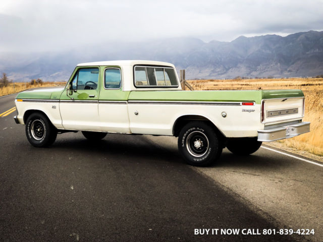 1976 Green Ford F-250 Extended Cab Pickup