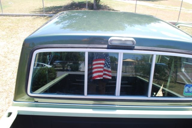 1976 Green Ford F-350 Extended Cab Pickup