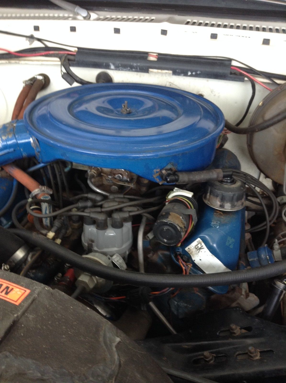 1976 White Ford F-100 PICKUP