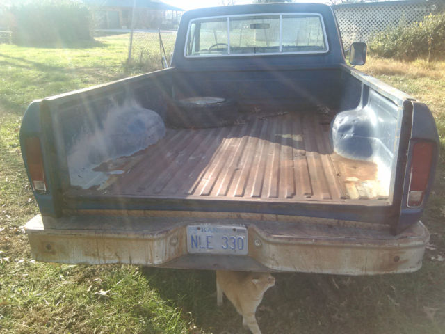 1976 Blue Ford Other Pickups regular cab long bed