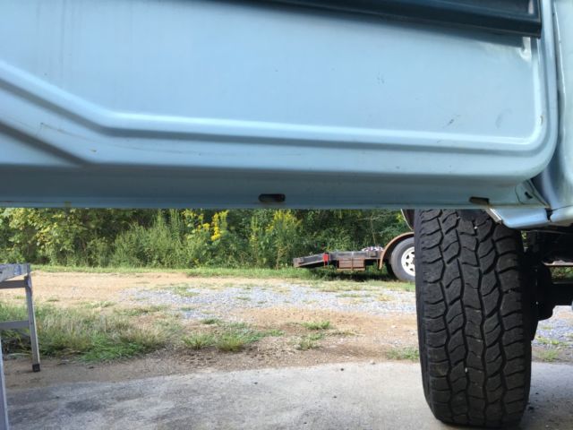 1976 Cornflower Blue and White Ford F-250 Standard Cab Pickup
