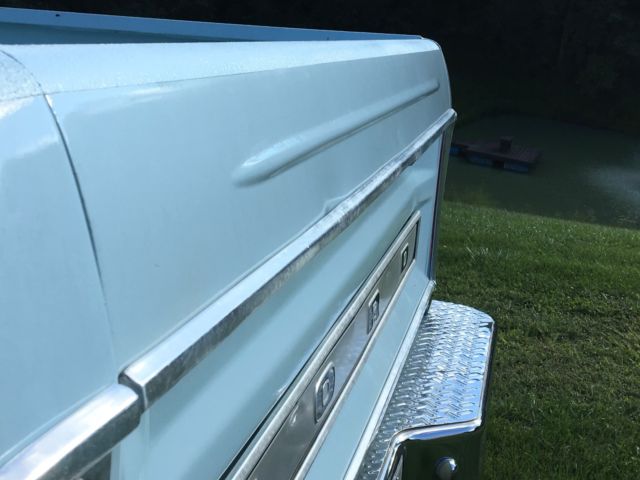 1976 Cornflower Blue and White Ford F-250 Standard Cab Pickup
