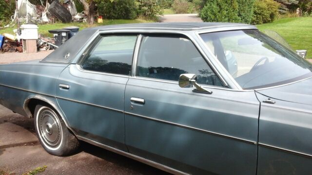 1976 Blue Ford LTD Sedan