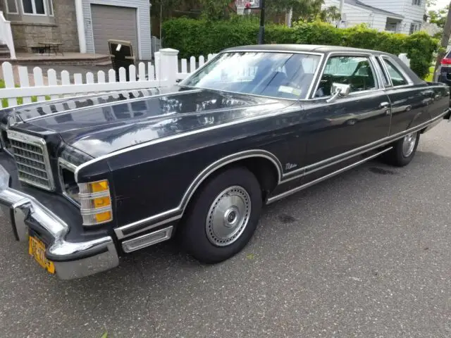 1976 FORD LTD 2 DOOR BLACK ON BLACK RUNS GREAT for sale: photos ...