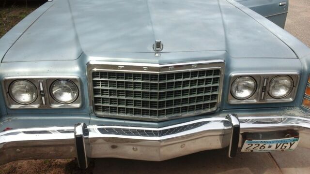 1976 Blue Ford LTD Sedan