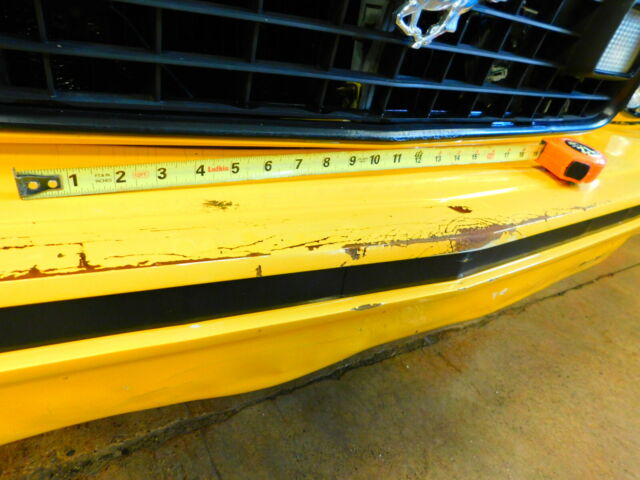 1976 Yellow Ford Mustang Coupe