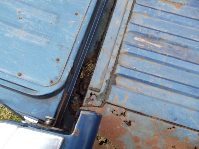 1976 Blue Ford Ranchero Standard Cab Pickup