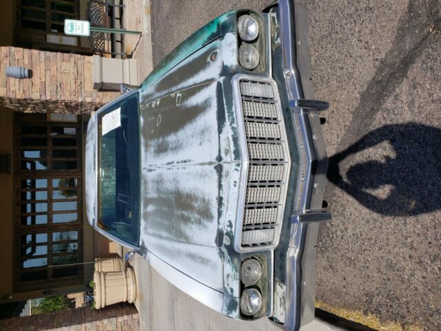 1976 Green Ford Ranchero Crew Cab Pickup