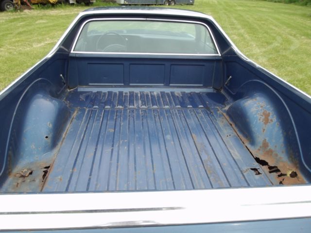 1976 Blue Ford Ranchero Standard Cab Pickup