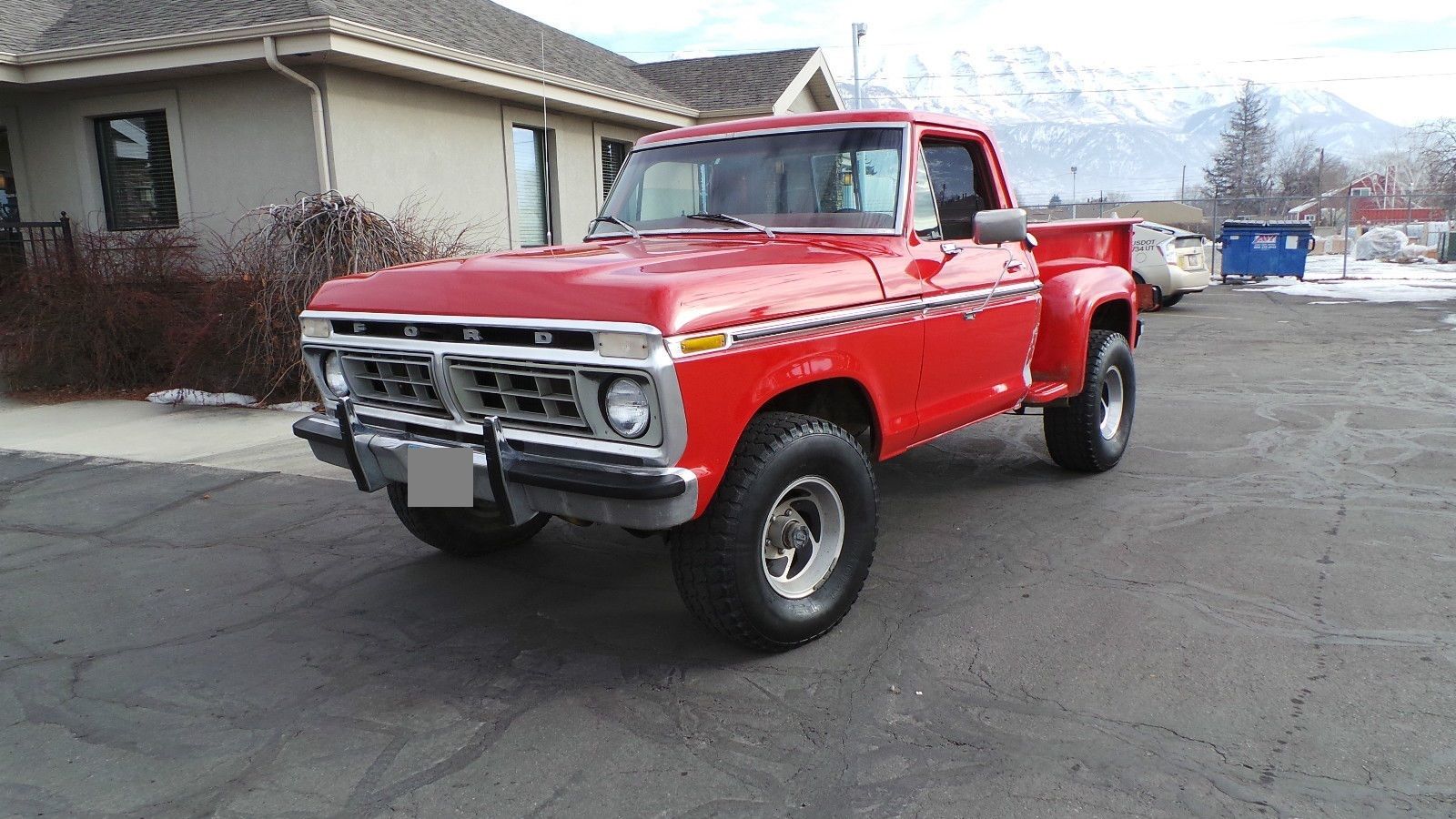 1976 Red Ford Ranger