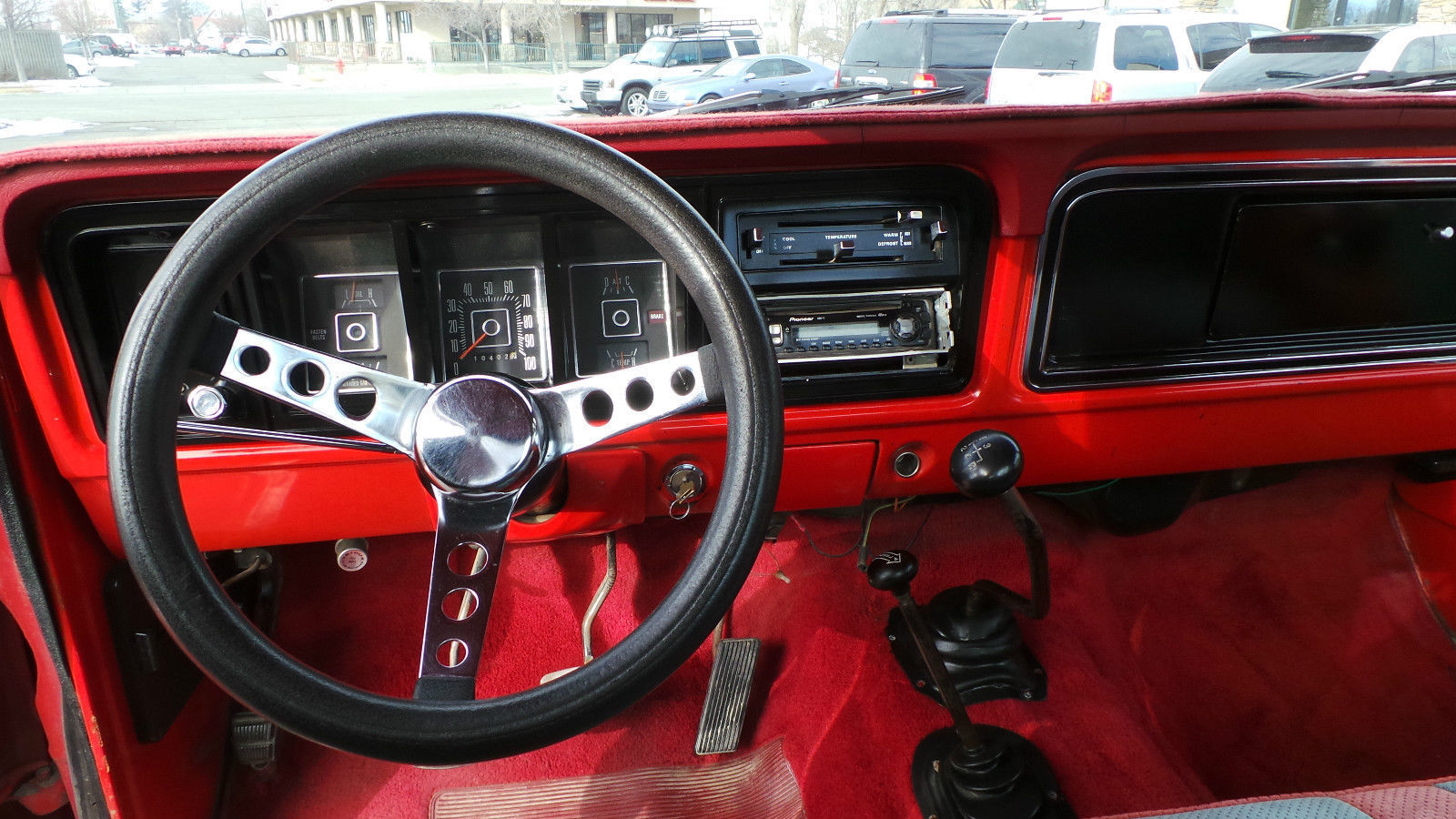 1976 Red Ford Ranger