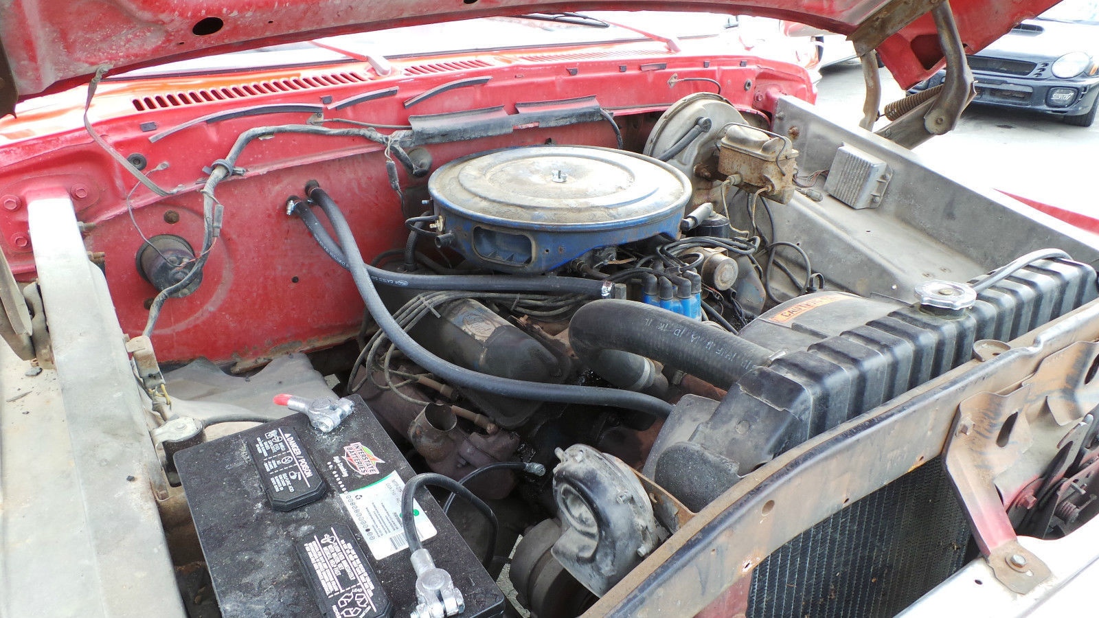 1976 Red Ford Ranger