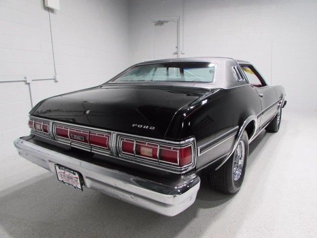 1976 Black Ford Torino Coupe