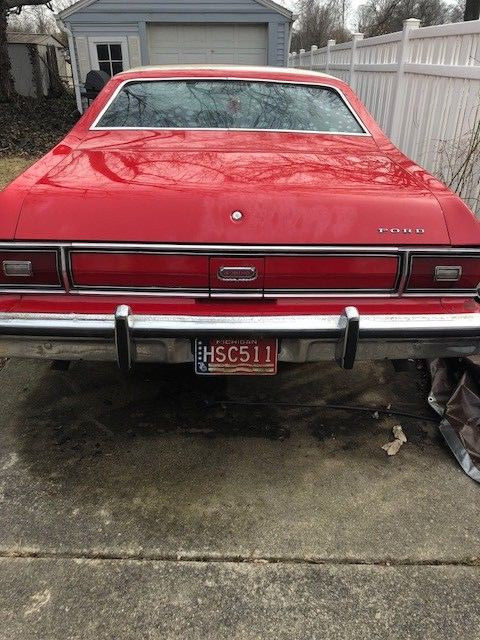 1976 Red Ford Torino