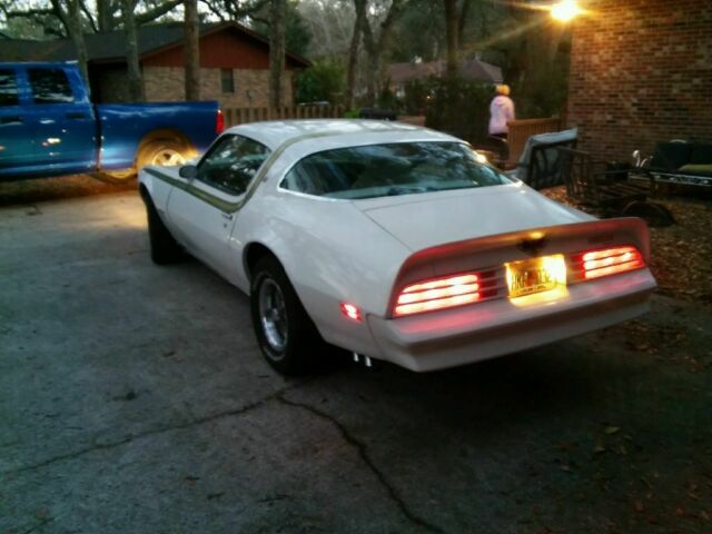 1976 White Pontiac Firebird Coupe