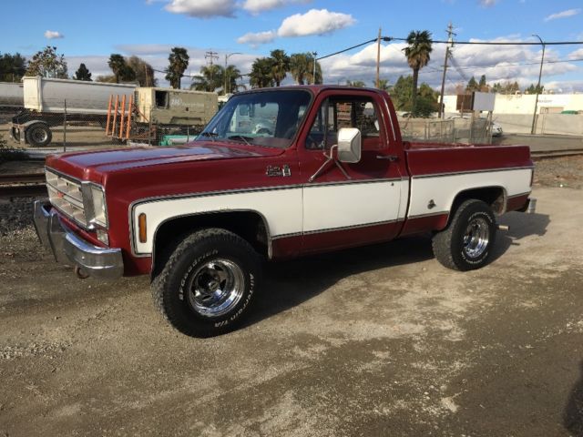 1976 Burgundy GMC Other Standard Cab Pickup