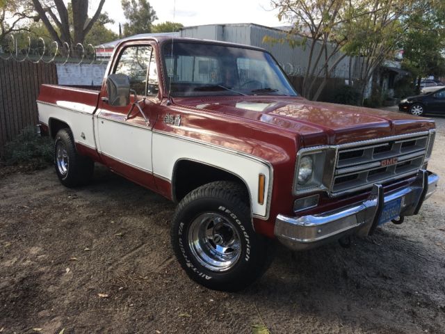 1976 Burgundy GMC Other Standard Cab Pickup