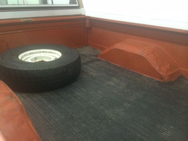 1976 Orange GMC Sierra 1500 Short Bed