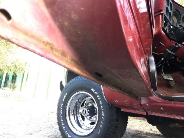 1976 Burgundy GMC Other Standard Cab Pickup