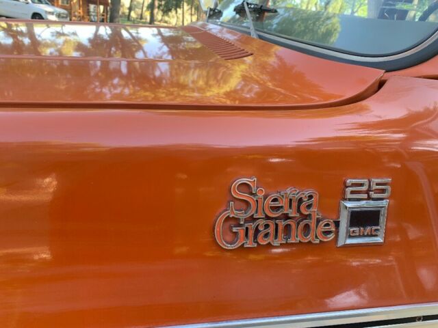 1976 Orange Chevrolet Chevy Pickup Standard Cab Pickup