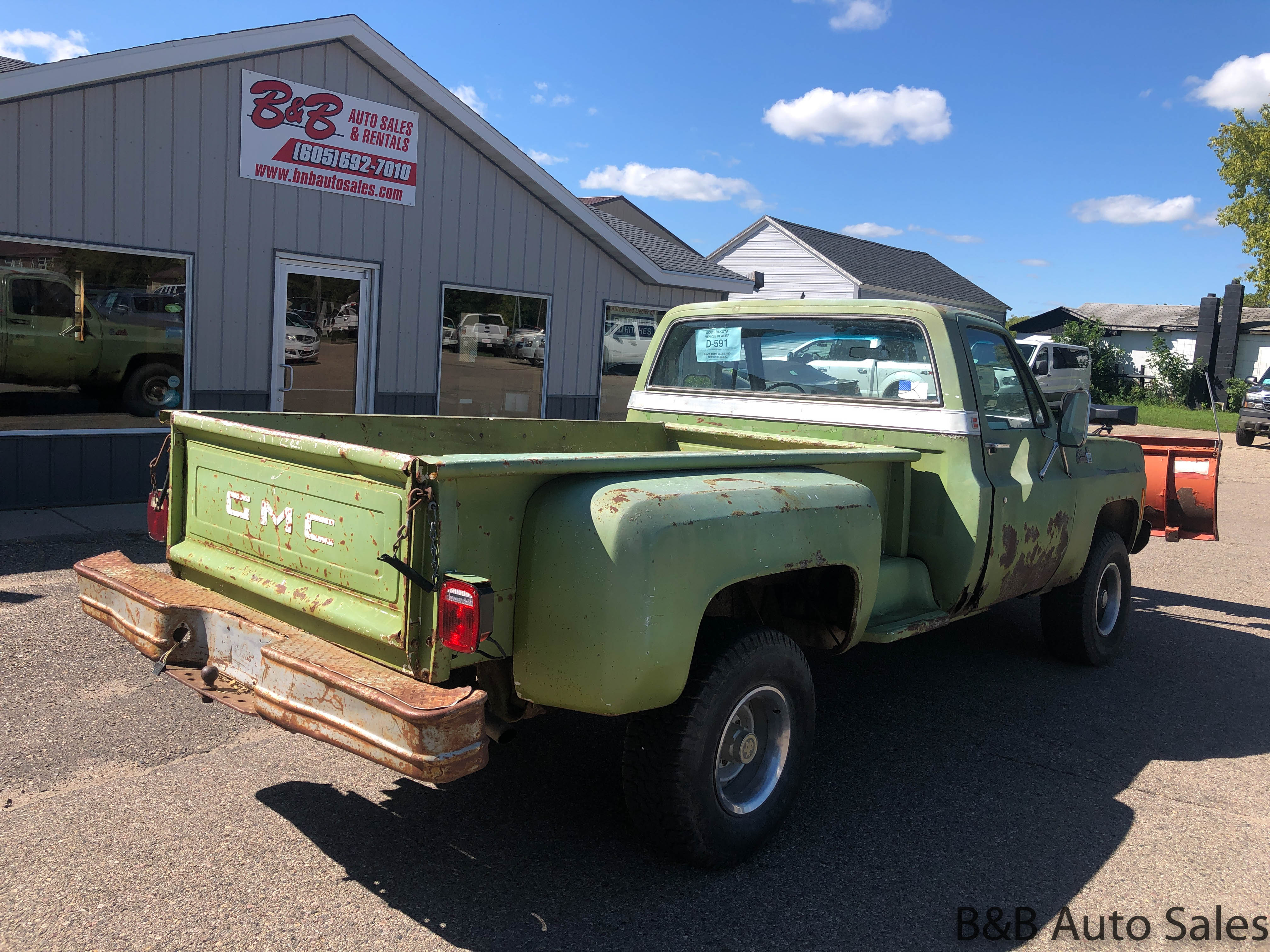 1976 Green GMC K10 Regular Cab